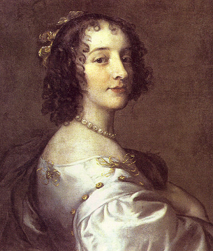 Sophie de Bohême - Portrait par Peter Lely